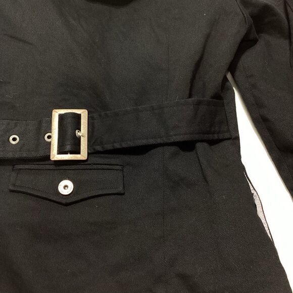 Nomis Crossover Front Jacket With Hood Double Breasted L - Picture 8 of 14